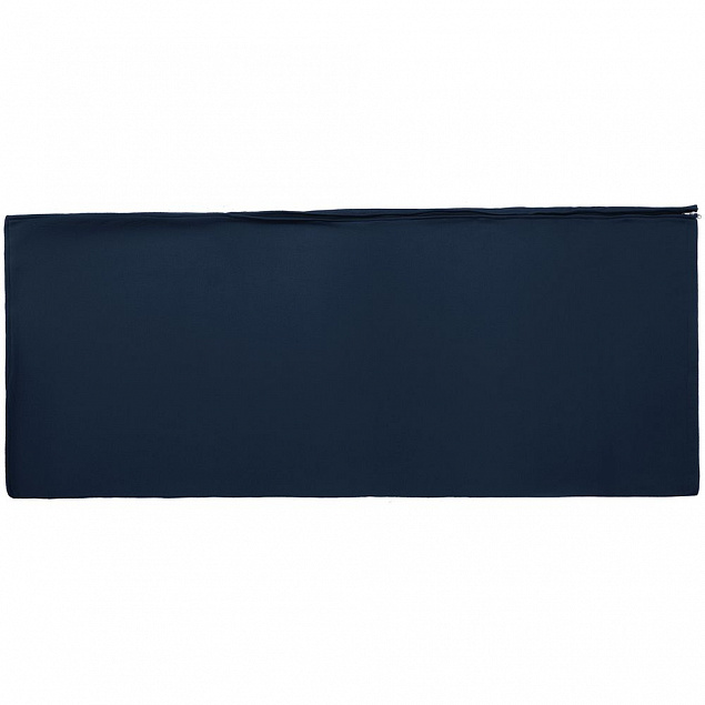 Плед-спальник Snug, синий с логотипом в Волгограде заказать по выгодной цене в кибермаркете AvroraStore