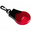 Светоотражатель с подсветкой Watch Out, красный с логотипом в Волгограде заказать по выгодной цене в кибермаркете AvroraStore