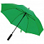 Зонт-трость Color Play, зеленый с логотипом в Волгограде заказать по выгодной цене в кибермаркете AvroraStore