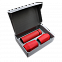 Набор Hot Box E2 софт-тач EDGE CO12s grey (красный) с логотипом в Волгограде заказать по выгодной цене в кибермаркете AvroraStore