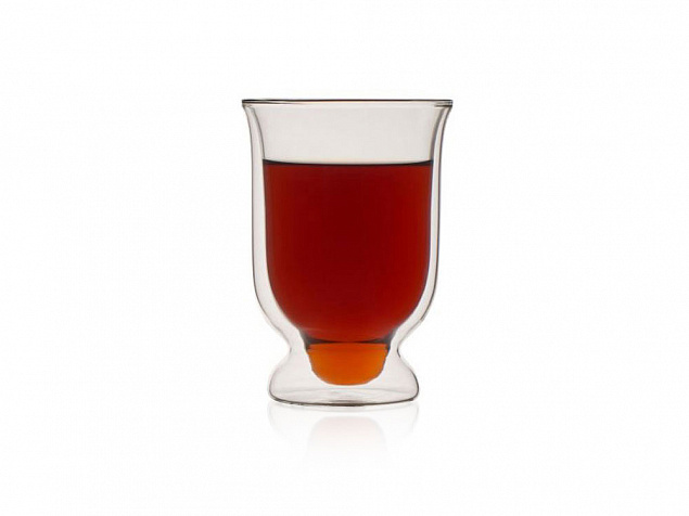 Набор стаканов из двойного стекла THERMOS, 300мл с логотипом в Волгограде заказать по выгодной цене в кибермаркете AvroraStore