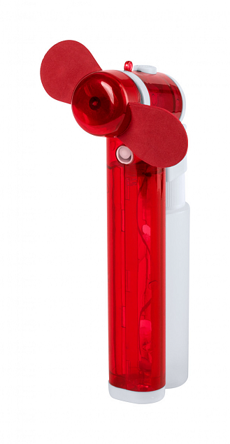 Вентилятор ручной,красный с логотипом в Волгограде заказать по выгодной цене в кибермаркете AvroraStore