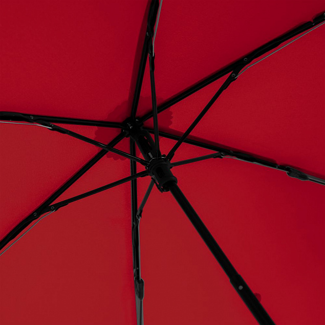 Зонт складной Zero 99, красный с логотипом в Волгограде заказать по выгодной цене в кибермаркете AvroraStore