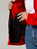 Куртка флисовая унисекс Manakin, красная с логотипом в Волгограде заказать по выгодной цене в кибермаркете AvroraStore