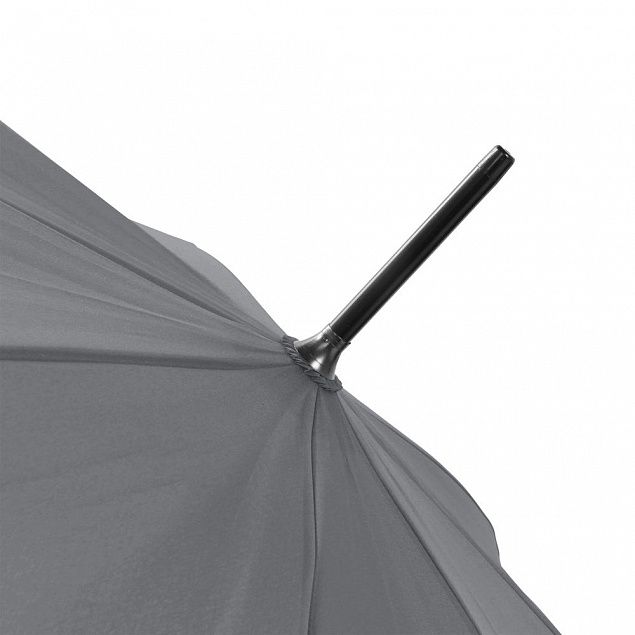 Зонт-трость Dublin, серый с логотипом в Волгограде заказать по выгодной цене в кибермаркете AvroraStore