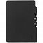 Ежедневник Flexpen Mini, недатированный, черный с логотипом в Волгограде заказать по выгодной цене в кибермаркете AvroraStore
