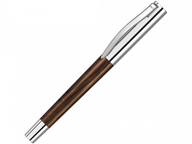 Ручка-роллер Titan Wood R с логотипом в Волгограде заказать по выгодной цене в кибермаркете AvroraStore