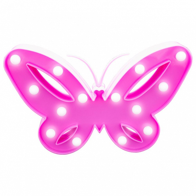 Светильник светодиодный «Бабочка» с логотипом в Волгограде заказать по выгодной цене в кибермаркете AvroraStore