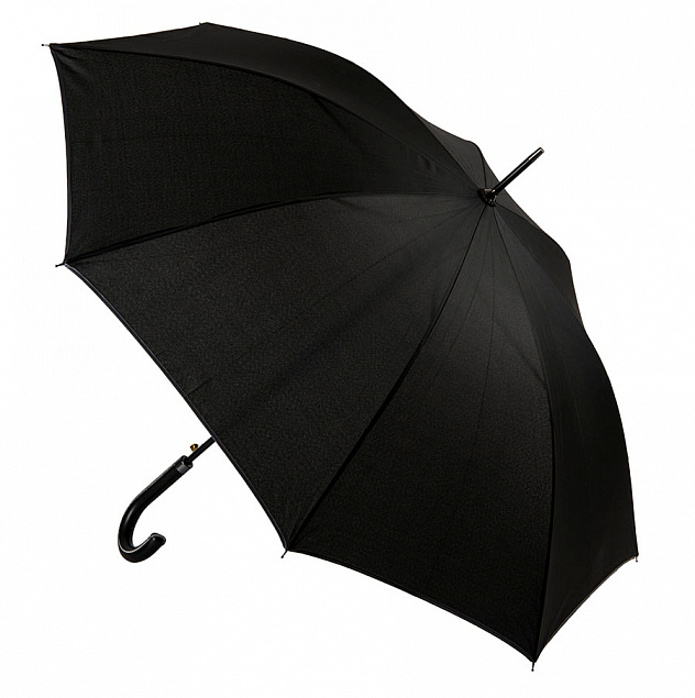 Зонт-трость OXFORD, ручка из искусственной кожи, полуавтомат с логотипом в Волгограде заказать по выгодной цене в кибермаркете AvroraStore