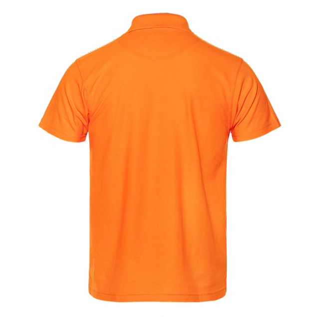 Рубашка поло Рубашка мужская 04 Оранжевый с логотипом в Волгограде заказать по выгодной цене в кибермаркете AvroraStore