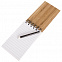 Блокнот на кольцах Bamboo Simple с логотипом в Волгограде заказать по выгодной цене в кибермаркете AvroraStore