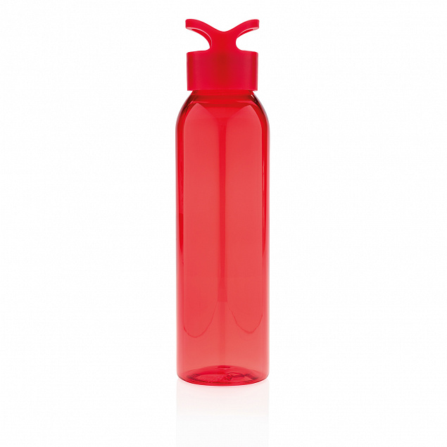 Герметичная бутылка для воды из AS-пластика, красная с логотипом в Волгограде заказать по выгодной цене в кибермаркете AvroraStore