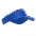 Козырек Козырёк 25U Синий с логотипом в Волгограде заказать по выгодной цене в кибермаркете AvroraStore