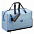 Сумка дорожная Turenne M, серо-голубая с логотипом в Волгограде заказать по выгодной цене в кибермаркете AvroraStore