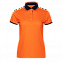 Рубашка поло StanContrastWomen Оранжевый с логотипом в Волгограде заказать по выгодной цене в кибермаркете AvroraStore