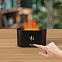 USB арома увлажнитель воздуха Flame со светодиодной подсветкой - изображением огня с логотипом в Волгограде заказать по выгодной цене в кибермаркете AvroraStore