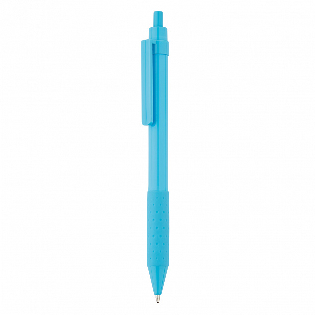 Ручка X2, синий с логотипом в Волгограде заказать по выгодной цене в кибермаркете AvroraStore