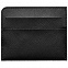 Чехол для карточек Linen, черный с логотипом в Волгограде заказать по выгодной цене в кибермаркете AvroraStore