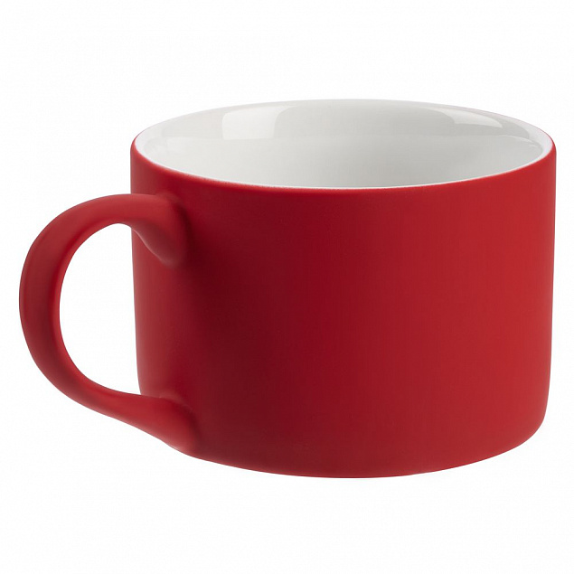 Чайная пара Best Morning, красная с логотипом в Волгограде заказать по выгодной цене в кибермаркете AvroraStore