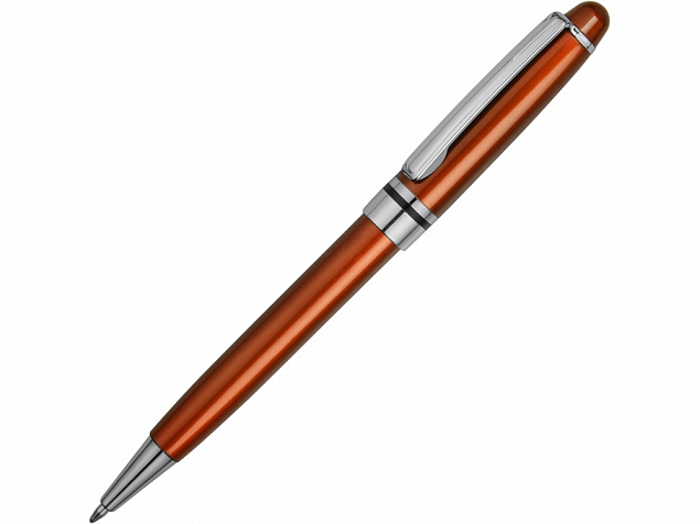 Ручка шариковая Ливорно оранжевый металлик с логотипом в Волгограде заказать по выгодной цене в кибермаркете AvroraStore