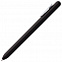 Ручка шариковая Slider, черная с белым с логотипом в Волгограде заказать по выгодной цене в кибермаркете AvroraStore