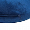 Подушка дорожная  "SOFT"; memory foam, микрофибра синий с логотипом в Волгограде заказать по выгодной цене в кибермаркете AvroraStore