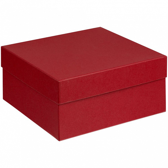 Коробка Satin, большая, красная с логотипом в Волгограде заказать по выгодной цене в кибермаркете AvroraStore