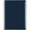 Папка Luxe, синяя с логотипом в Волгограде заказать по выгодной цене в кибермаркете AvroraStore