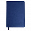 Ежедневник недатированный Bliss, А4,  темно-синий, белый блок, без обреза с логотипом в Волгограде заказать по выгодной цене в кибермаркете AvroraStore
