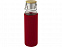 Thor, стеклянная бутылка объемом 660 мл с неопреновым чехлом, красный с логотипом в Волгограде заказать по выгодной цене в кибермаркете AvroraStore