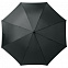 Зонт-трость Wind, черный с логотипом в Волгограде заказать по выгодной цене в кибермаркете AvroraStore