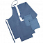 Набор полотенец Fine Line, синий с логотипом в Волгограде заказать по выгодной цене в кибермаркете AvroraStore