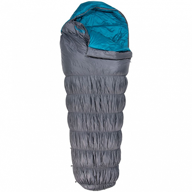 Спальный мешок Klymit KSB 35, серо-голубой с логотипом в Волгограде заказать по выгодной цене в кибермаркете AvroraStore