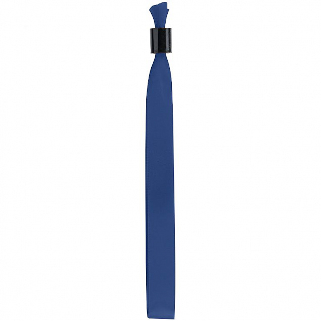 Несъемный браслет Seccur, синий с логотипом в Волгограде заказать по выгодной цене в кибермаркете AvroraStore