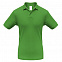 Рубашка поло Safran зеленое яблоко с логотипом в Волгограде заказать по выгодной цене в кибермаркете AvroraStore
