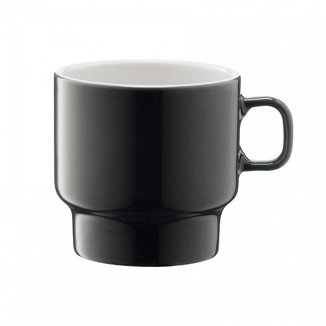 Набор чашек для кофе Utility, серый с логотипом в Волгограде заказать по выгодной цене в кибермаркете AvroraStore