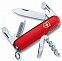 Армейский нож Sportsman 84, красный с логотипом в Волгограде заказать по выгодной цене в кибермаркете AvroraStore
