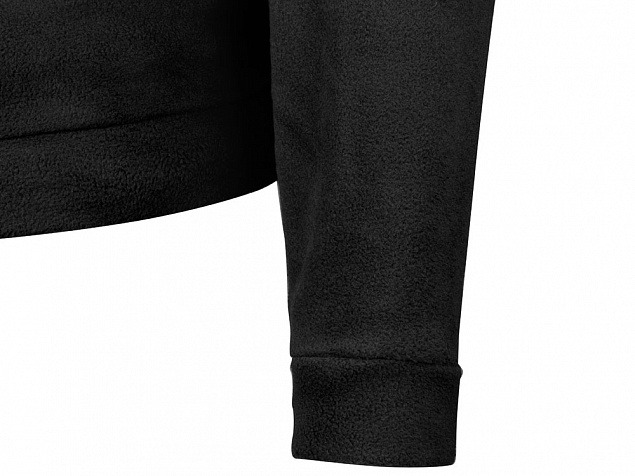 Куртка флисовая Nashville мужская, черный с логотипом в Волгограде заказать по выгодной цене в кибермаркете AvroraStore