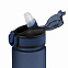 Спортивная бутылка для воды, Flip, 700 ml, синяя с логотипом в Волгограде заказать по выгодной цене в кибермаркете AvroraStore