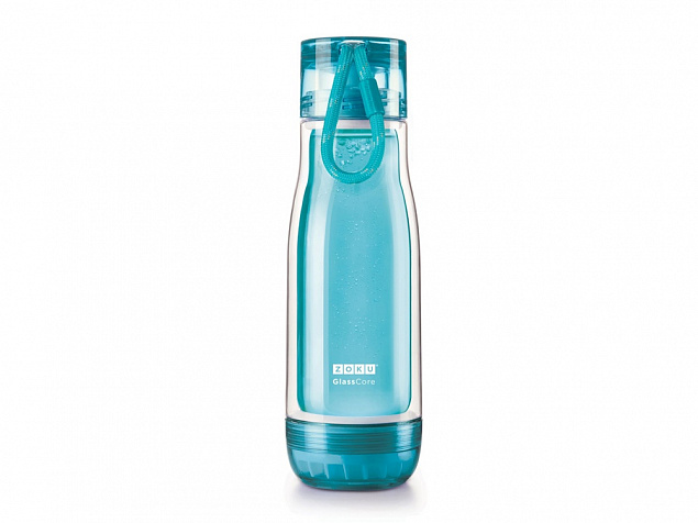 Бутылка для воды Zoku с логотипом в Волгограде заказать по выгодной цене в кибермаркете AvroraStore