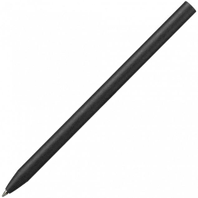 Ручка шариковая Carton Plus, черная с логотипом в Волгограде заказать по выгодной цене в кибермаркете AvroraStore