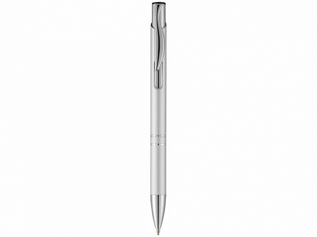 Набор Dublin: ручка шариковая, карандаш механический, серебристый с логотипом в Волгограде заказать по выгодной цене в кибермаркете AvroraStore