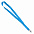 Ланъярд NECK, темно-синий, полиэстер, 2х50 см с логотипом в Волгограде заказать по выгодной цене в кибермаркете AvroraStore