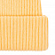 Шапка Capris, желтая с логотипом в Волгограде заказать по выгодной цене в кибермаркете AvroraStore
