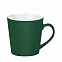 Керамическая кружка Sole, 350 ml, soft-touch, зеленая с логотипом в Волгограде заказать по выгодной цене в кибермаркете AvroraStore