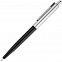 Ручка шариковая Senator Point Metal, черная с логотипом в Волгограде заказать по выгодной цене в кибермаркете AvroraStore
