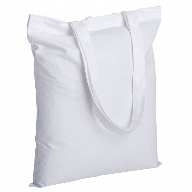 Холщовая сумка Neat 140, белая с логотипом в Волгограде заказать по выгодной цене в кибермаркете AvroraStore
