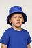 Панама детская Bizbolka Challenge Kids, голубая с логотипом в Волгограде заказать по выгодной цене в кибермаркете AvroraStore