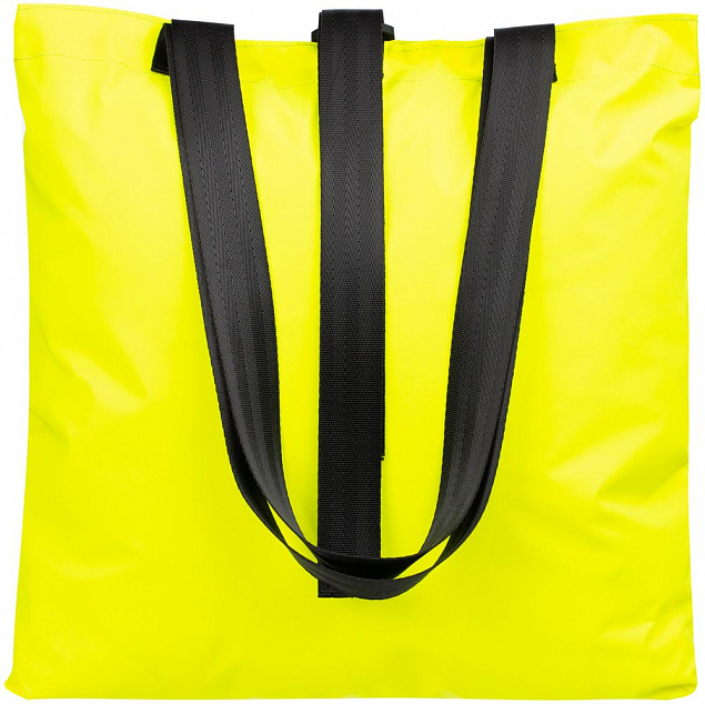Шопер Manifest Color из светоотражающей ткани, желтый неон с логотипом в Волгограде заказать по выгодной цене в кибермаркете AvroraStore