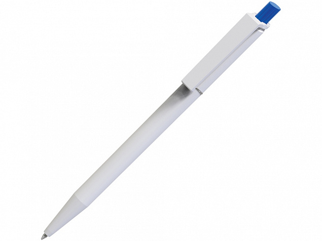 Ручка пластиковая шариковая Xelo White с логотипом в Волгограде заказать по выгодной цене в кибермаркете AvroraStore